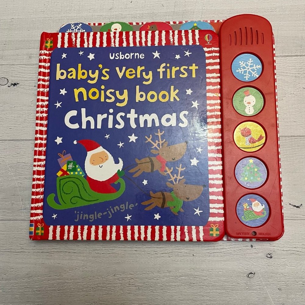 Usborne Baby’s first noisy book christmas
